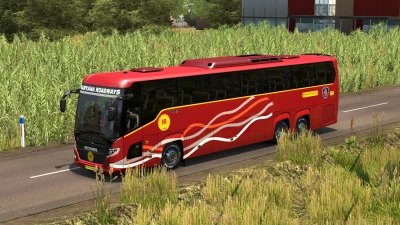 Indian Haryana Roadways Skin Pack for Scania Touring v1.0