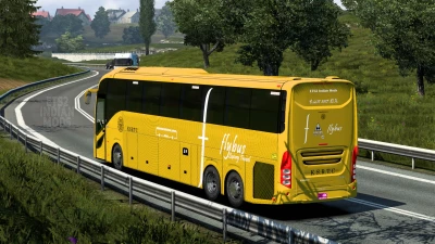 Indian KSRTC (Karnataka) Skin Pack for DBMX Volvo 9800 UK v1.0