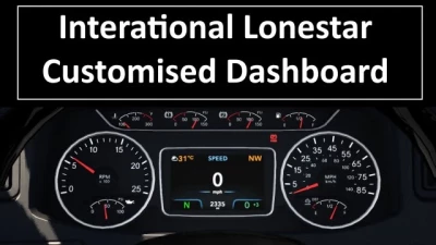 International Lonestar Customised Dashboard v1.45