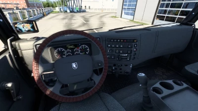 KAMAZ 65225 + low bed trailer 1.45