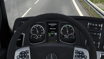 Mercedes-Benz Actros MP4 Improved Dashboard v1.1