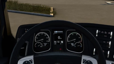 Mercedes-Benz Actros MP4 Improved Dashboard v1.1