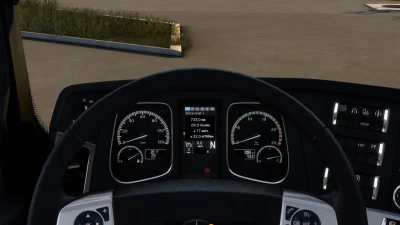 Mercedes-Benz Actros MP4 Improved Dashboard v1.1