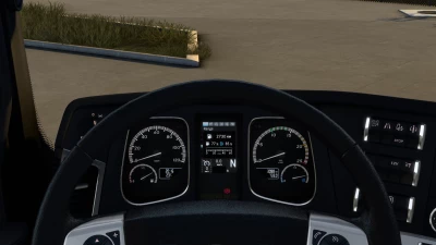 Mercedes-Benz Actros MP4 Improved Dashboard v1.1