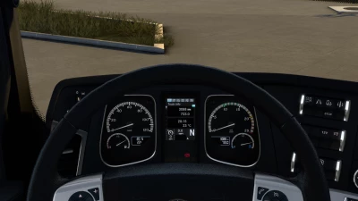 Mercedes-Benz Actros MP4 Improved Dashboard v1.1