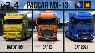 Paccar MX 13 for DAF Trucks v2.4