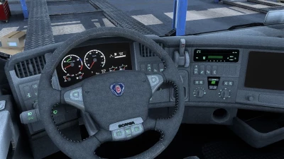 Scania RJL 5 series Grey leather Interior v1.0