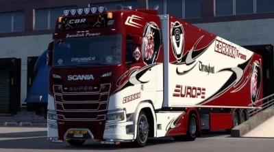 SCANIA S NG CBRXXX TRANS SKIN V1.3