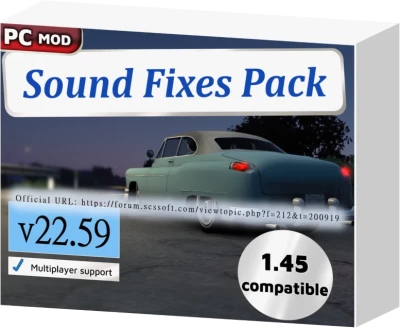 ATS Sound Fixes Pack v22.59