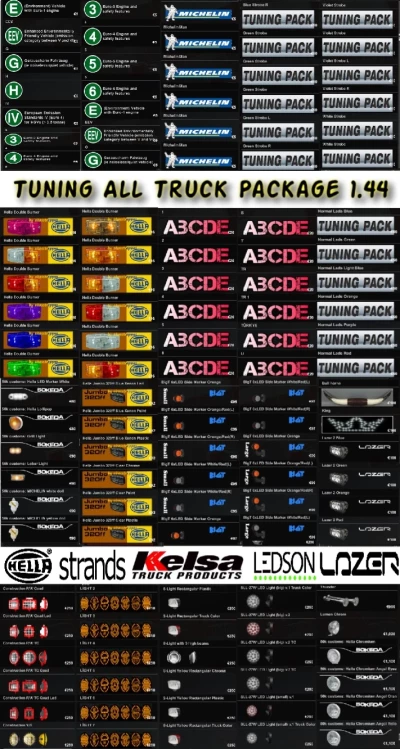 Tuning All Truck & Trailer Package 1 44-1.45