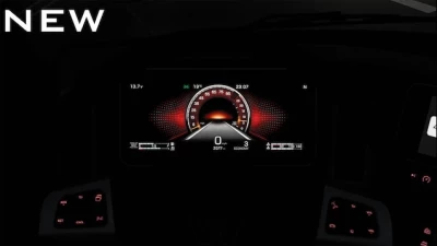 Western Star 57x Red Display No Logo v1.0