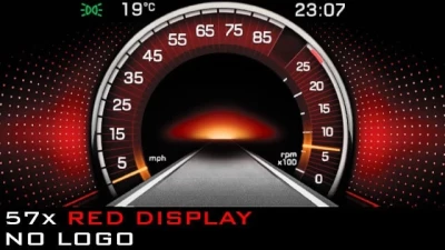 Western Star 57x Red Display No Logo v1.0