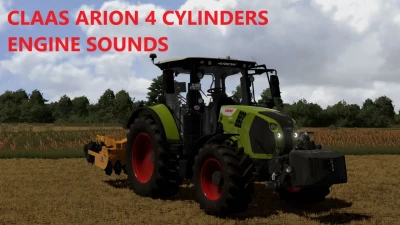 Claas Arion 4 cylinder sounds v1.0.0.0