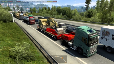 Heavy trailers from the map Russian Spaces in Traffic ETS2 1.44, 1.45