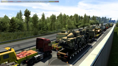 Heavy trailers from the map Russian Spaces in Traffic ETS2 1.44, 1.45