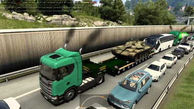 Heavy trailers from the map Russian Spaces in Traffic ETS2 1.44, 1.45