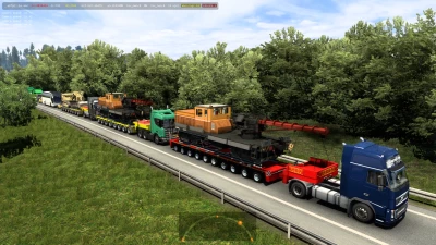 Heavy trailers from the map Russian Spaces in Traffic ETS2 1.44, 1.45
