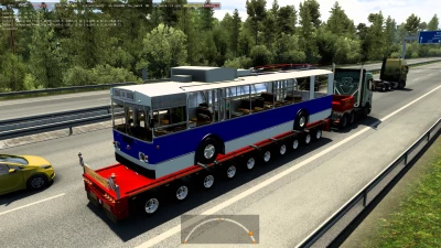Heavy trailers from the map Russian Spaces in Traffic ETS2 1.44, 1.45
