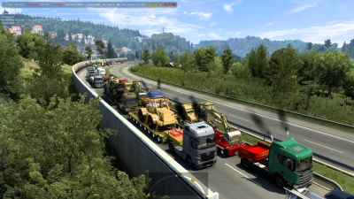 Heavy trailers from the map Russian Spaces in Traffic ETS2 1.44, 1.45