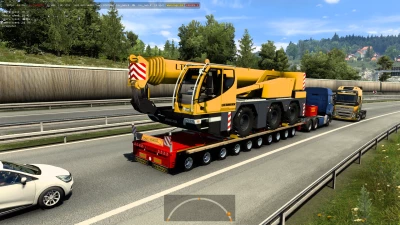Heavy trailers from the map Russian Spaces in Traffic ETS2 1.44, 1.45