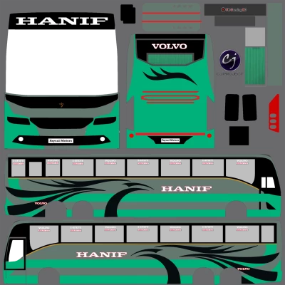 Hino Ak1J Capsul Body Bus Mod with Bd Skin 1.27 & 1.28