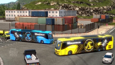 Indian Murahara Travels Skin Pack for Volvo B11r v1.0