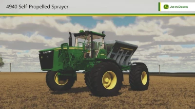 John Deere 4940 Self-Propelled Sprayer v1.0.0.0