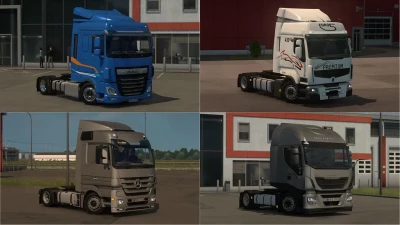 Low deck chassis addons for Schumi's trucks v5.5