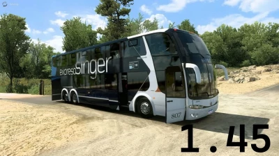 Marcopolo G6 1800 DD 6×2 Bus 1.45 Fix V3