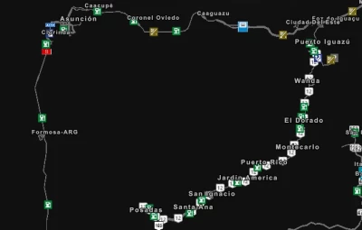 MARIO MAP SOUTH AMERICA EDITION 1.45