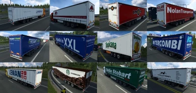 Nissantruck ETS2 Ai Trailers Pack v5.0