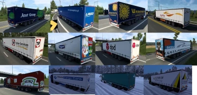 Nissantruck ETS2 Ai Trailers Pack v5.0