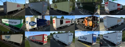 Nissantruck ETS2 Finnish Ai Trailers Pack v3.0
