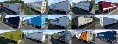 Nissantruck ETS2 Finnish Ai Trailers Pack v3.0