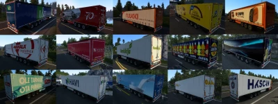 Nissantruck ETS2 Finnish Ai Trailers Pack v3.0