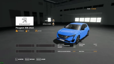 Peugeot 308 2022 v4.0.0.0