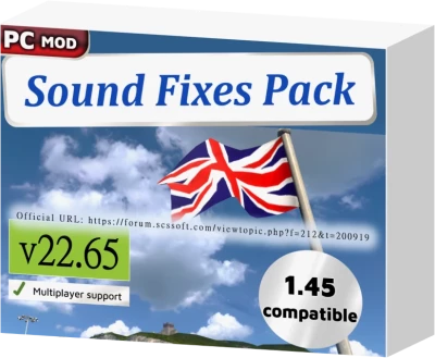 ETS2 Sound Fixes Pack v22.65
