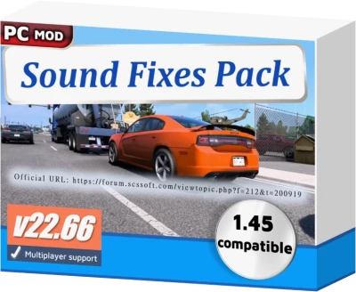 ETS2 Sound Fixes Pack v22.66