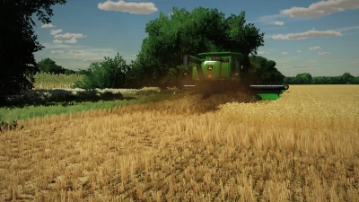 Wheat and Barley Stubble with Tire Tracks v1.0.0.0