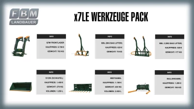 x7LE Tools Pack v1.1.0.0