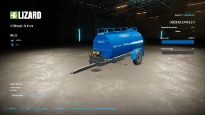 4 Ton Water Tanker v1.0.0.0