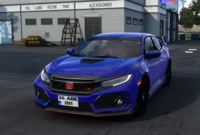 [ATS] Honda Civic Type R + Interior v2.4 1.46
