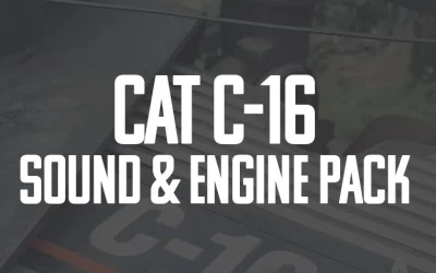 CAT C-16 Sound & Engine Pack v1.0.1 1.46