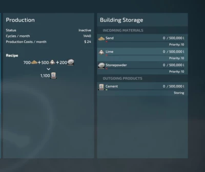 Cement Factory v1.0.0.0