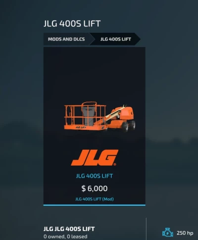 JLG 400S v1.0.0.0