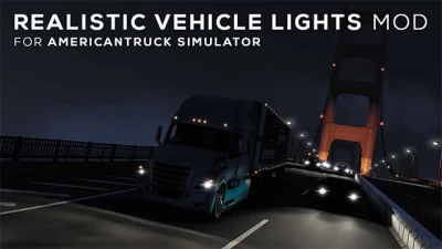 Realistic Vehicle Lights Mod 7.1.1 v1.46