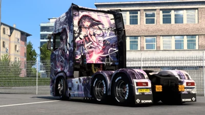 Scania Anime Character Skin 1.46
