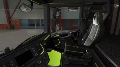 Scania S & R 2016 Green Lime Interior 1.46