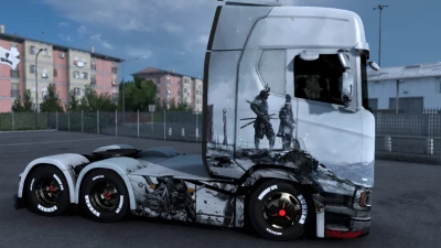 Scania Samurai Commander Skin 1.46