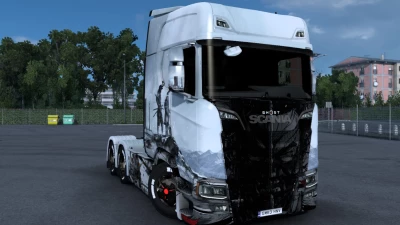 Scania Samurai Commander Skin 1.46